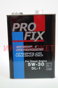 Масло моторное PROFIX (металл. канистра, пр-во Япония) PROFIX DL15W30C