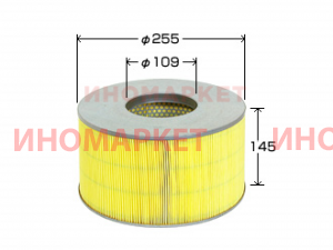Фильтр воздушный VIC A1018