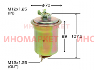 Фильтр топливный VIC FC192