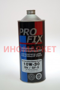 Масло моторное PROFIX (металл. канистра, пр-во Япония) PROFIX SN10W30C1